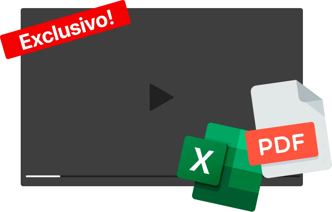 Conteúdo exclusivo mensal para membros do plano anual